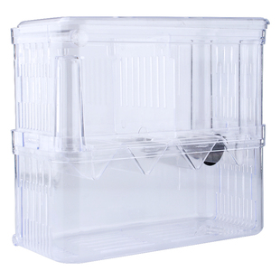 [水族鑫]隔离孵化盒 热带孔雀幼鱼苗双层自浮式繁殖器动力斗鱼盒