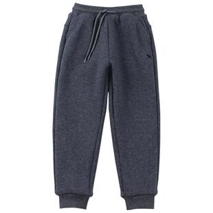 blessdog蓝狗家秋冬男童女童裤双层加厚加绒儿童运动裤棉裤卫裤子