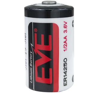EVE亿纬ER14250+SPC1520/HPC1520 3.6V电子标签GPS ETC专用锂电池
