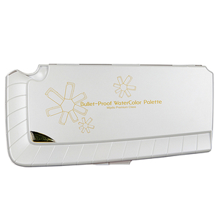 （ART）韩国MIJELLO 专家级38格 玻璃纤维水彩调色盘3038 单入