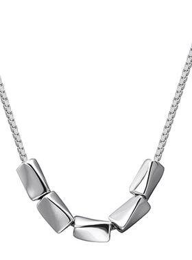 S925纯银豆豆小众设计网红项链