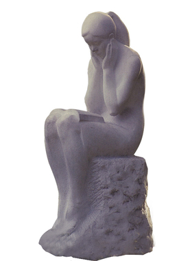 校园景观读书户外大理石人物雕塑