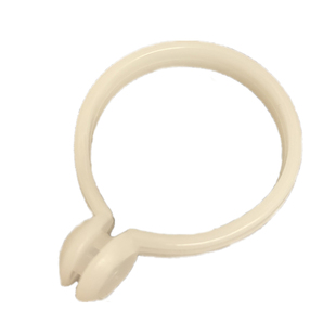 开口挂环免拆杆挂圈环静音拉环活扣环窗帘配件罗马杆伸缩杆圈圈