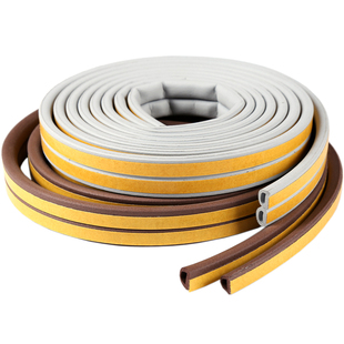 塑钢窗户密封条门窗隔音条玻璃门缝门底木门缝防风防水条自粘型