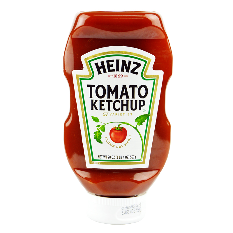 亨氏番茄调味酱567g挤酱瓶装家用墨西哥进口薯条沙司汉堡蕃茄酱