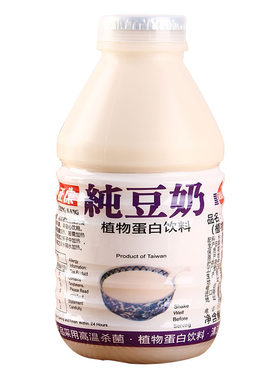 台湾无添加正康豆奶植物蛋白饮料