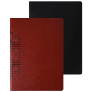 a4笔记本子高档记事本商务大号本子厚笔记本超厚硬皮面b5笔记本本本子简约大学生文艺精致考研大本子笔记本