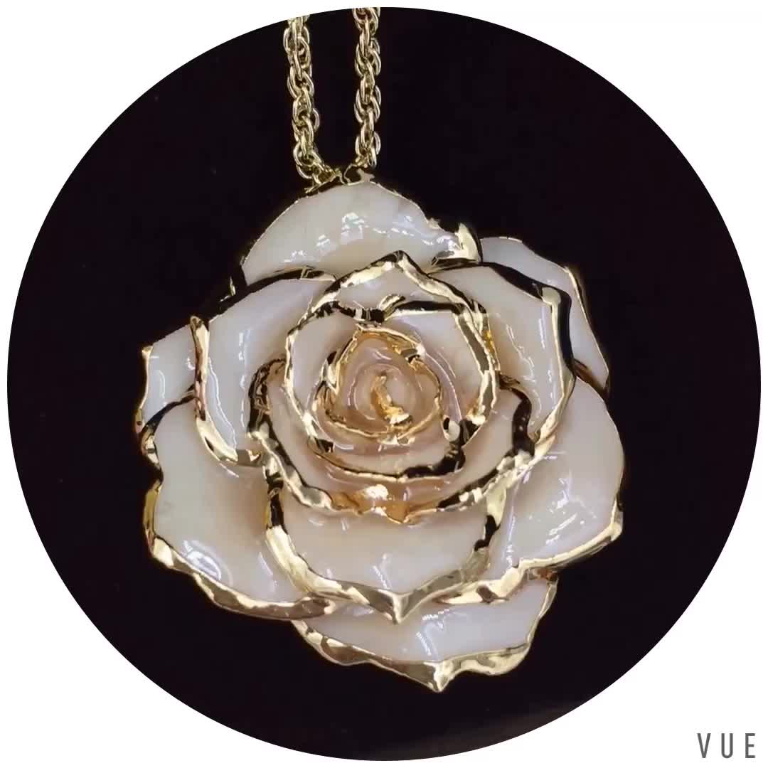 pink wedding necklace