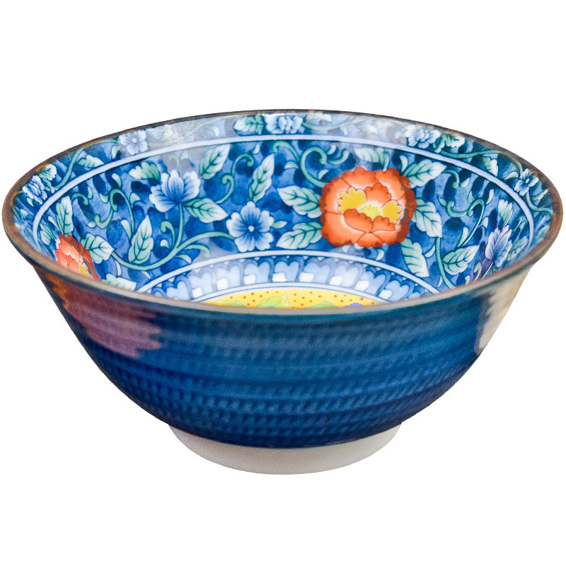 日本碗家用日式美浓烧碗盘面碗汤碗吃饭碗成人个性拉面碗创意餐具