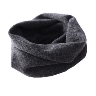 秋冬季羊绒围脖男女士保暖脖套韩版百搭年轻人针织套头围巾护颈椎
