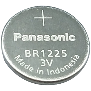 松下BR1225 锂电子 探头 纽扣电池3V 宽温-30℃至80℃ 代替CR1225