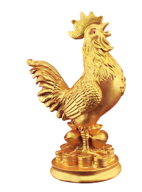 金鸡镇宅风水商务吉祥物工艺礼品