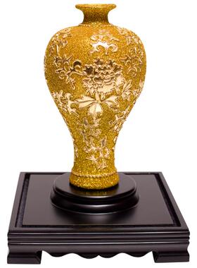 厦门漆线雕工艺品客厅陶瓷摆件