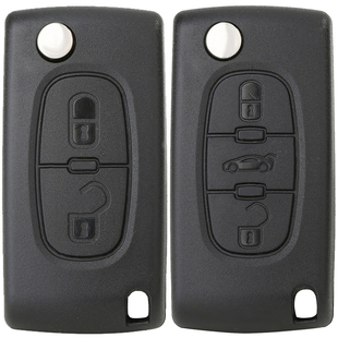 标致308标志307/408东风雪铁龙世嘉凯旋C5汽车遥控器替换钥匙外壳