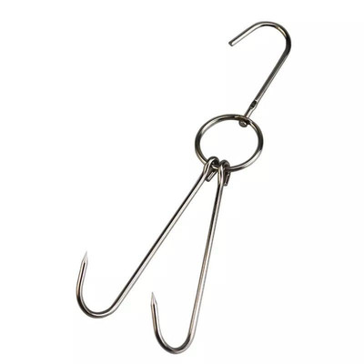 加粗烤鸭挂钩鸡鹅烧鸭烤肉不锈钢