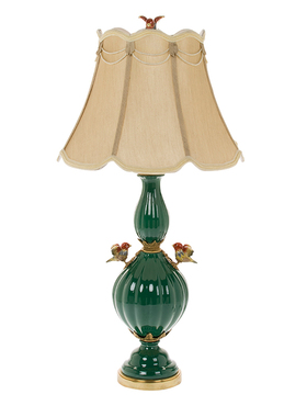 欧式风镶铜陶瓷书房乔迁新居摆件