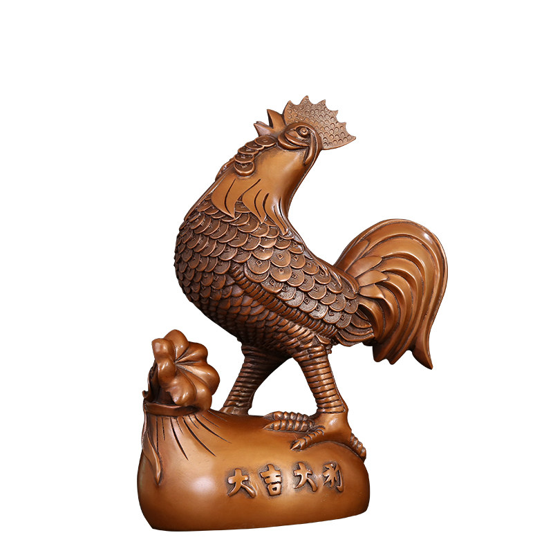 徽匠铜韵办公室风水工艺品摆件