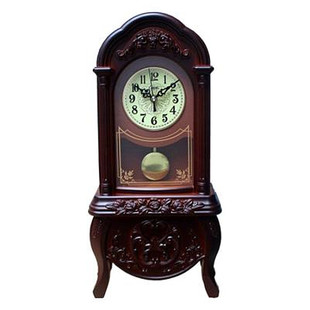 欧式复古钟表创意家用座钟客厅大号老式摆钟美式桌面摆件台式坐钟