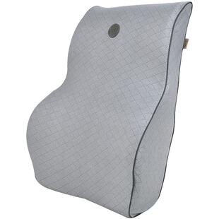 gigi 汽车腰靠 乳胶腰枕司机靠背 四季车用护腰靠垫 办公椅子靠枕