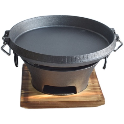 铸铁加厚家用炭烧烤炉