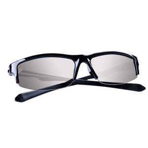 珂伦 时尚半框3d眼镜电影院专用不闪式三D电视通用reald 立体IMAX