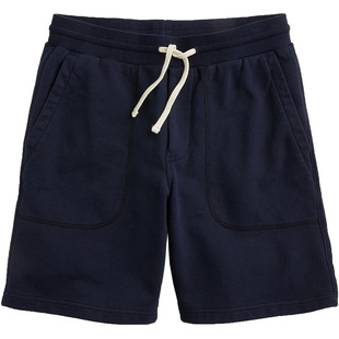 J.crew夏款弹力抽绳纯棉毛圈布短卫裤运动短裤男Jcrew
