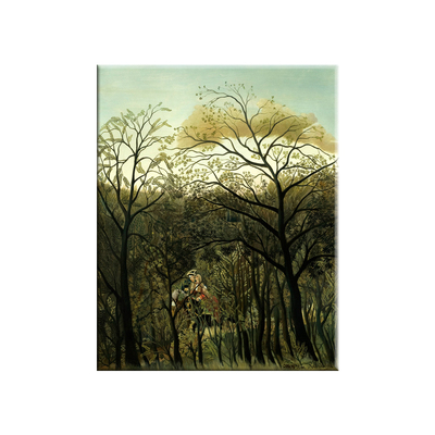 亨利卢梭艺术风客厅书房装饰画