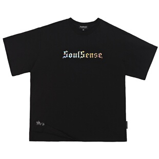SoulSense蒸汽波哑光镭射高街T恤漆培鑫夏季同款短袖2026
