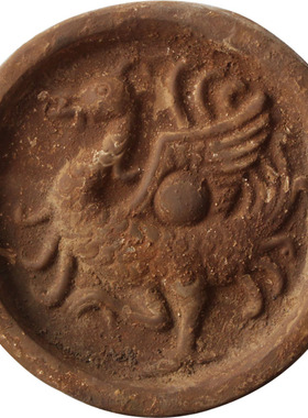 仿古风摆件秦砖汉瓦素材艺术品