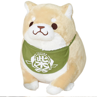 【波比熊】2019新款日本忠犬麻薯柴犬毛绒玩具公仔网红萌宠汪星人