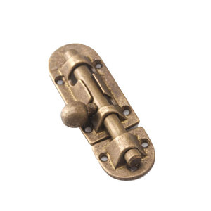 加厚明装黑色插销仿古纯铜木门门扣门栓门窗明插销门栓锁扣特价