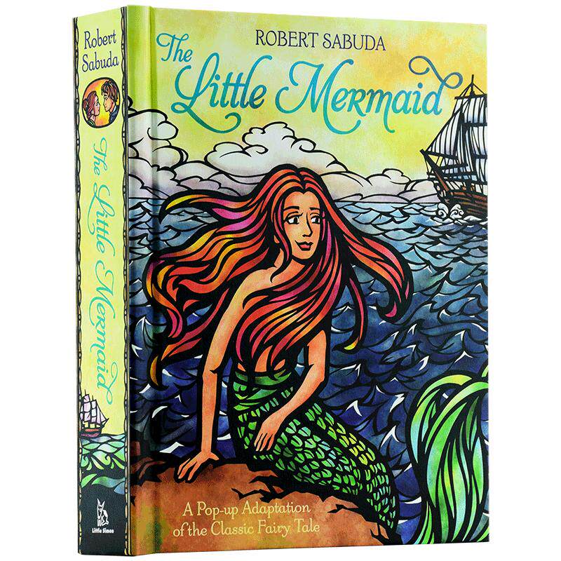 【中商原版】小美人鱼立体书 英文原版 The Little Mermaid 安徒生作品 进口正版 儿童节礼物