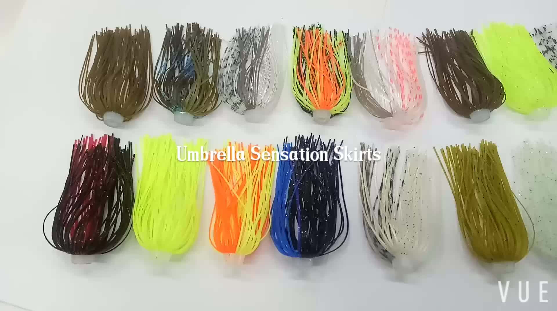 Silicone Fishing Jig Lure Skirts Material,Bass Fishing Bait Buy Lure