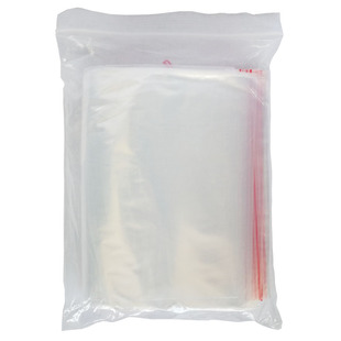 自封袋6号批发透明塑料密封袋食品封口保鲜袋12*17PE包装分包收纳