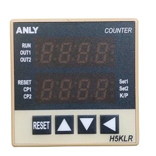 原装正品台湾ANLY安良H5KLR-8P多功能数位式计数器 智能计数器