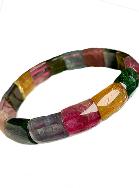 高冰通透碧玺手排极简风