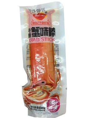即食柳海望撕蟹食材500辣味零食