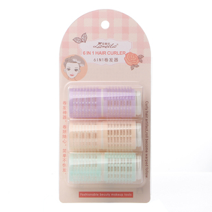 可拼接加长自粘卷发筒刘海卷发器短发男女儿童卷发球卷发棒包邮