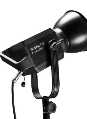 nanlite南光Forza 300W影棚灯影视补光灯南冠摄影灯LED常亮聚光灯