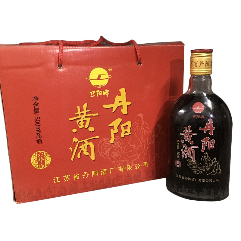 旦阳牌丹阳六年陈酿黄酒半甜型