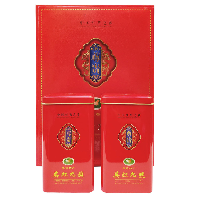 广东英德特产红茶英红珍稀礼盒装
