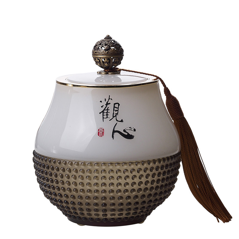 同学聚会周年庆琉璃茶叶罐纪念品