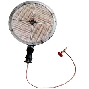 燃气铸铁炉馕饼坑烤肉灶红外线无明火排燃烧器陶瓷炉头烧烤炉灶头