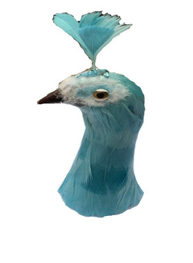 仿真傣族花篮装饰泡沫羽毛孔雀