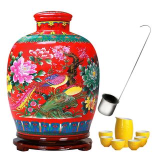 20斤大坛白酒53度清香型原浆酒纯粮食高度白酒泡药酒百鸟朝凤整箱