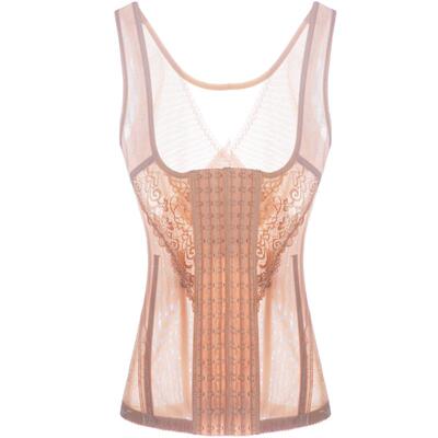 升级版六排扣收脂分体背心塑身衣