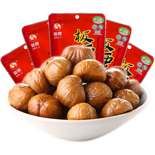 承德特产神栗宽城板栗燕山京东熟板栗仁栗子大礼包坚果开袋即食
