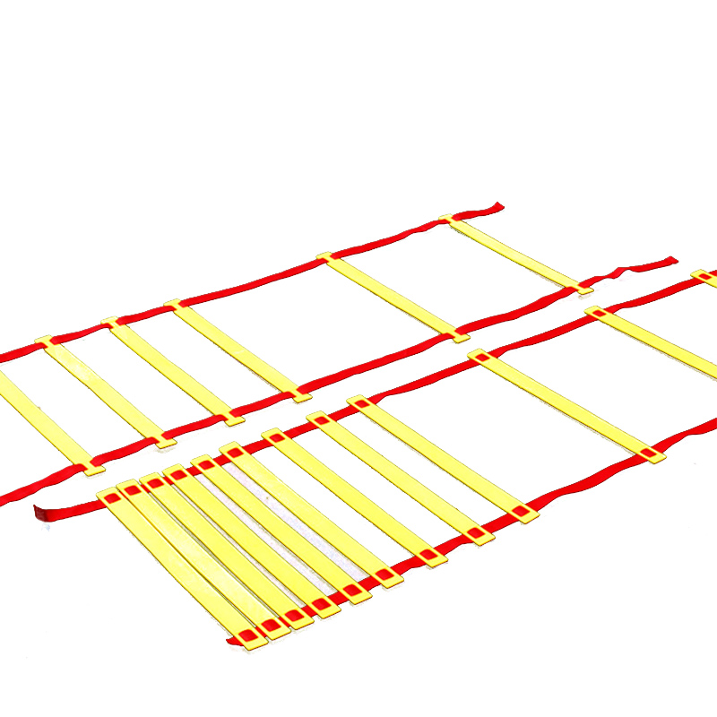 敏捷梯固定软梯训练步伐梯绳梯速度梯健身小跨栏两用塑料一体梯绳