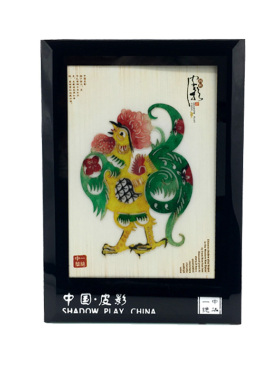 民间特色手工艺外国人的中国皮影