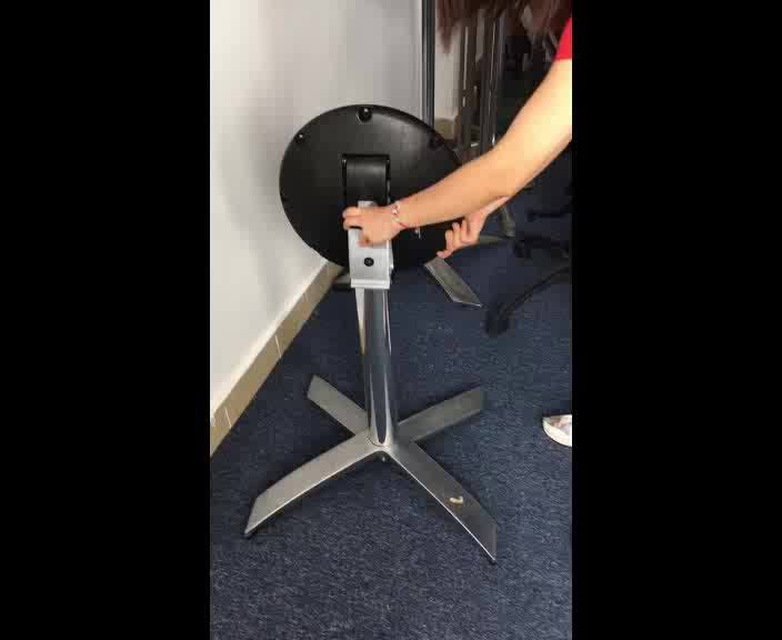 Metal Dining Table Legs Outdoor Furniture Adjustable Feet Folding Banquet Table Leg Buy